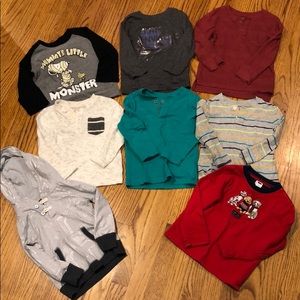 Boys long sleeve bundle